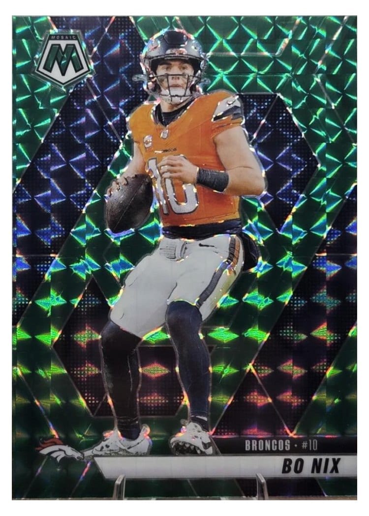 2025 Panini Mosaic Bo Nix #173 card