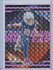 2025 Panini Mosaic Touchdown Masters Bo Nix #1 card