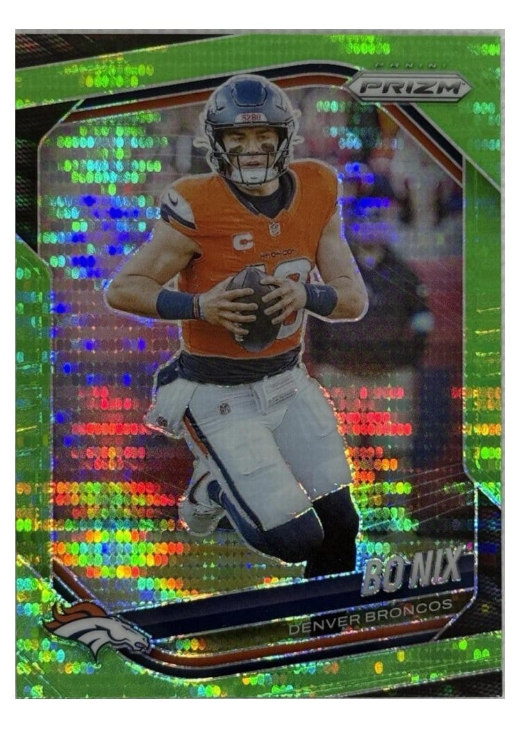 2025 Panini Prizm Base Set Bo Nix #142 card