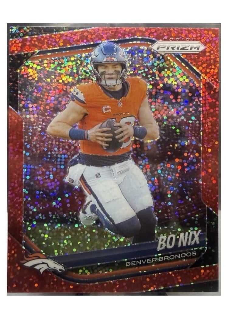 2025 Panini Prizm Base Set Bo Nix #142 card