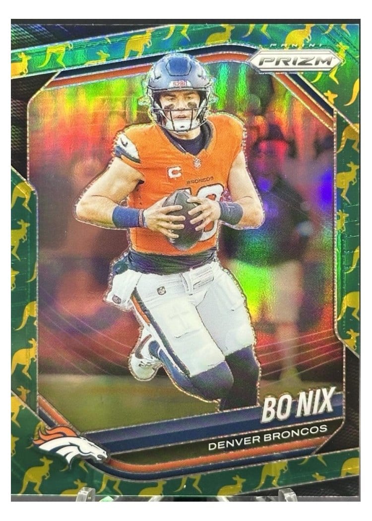 2025 Panini Prizm Base Set Bo Nix #142 card