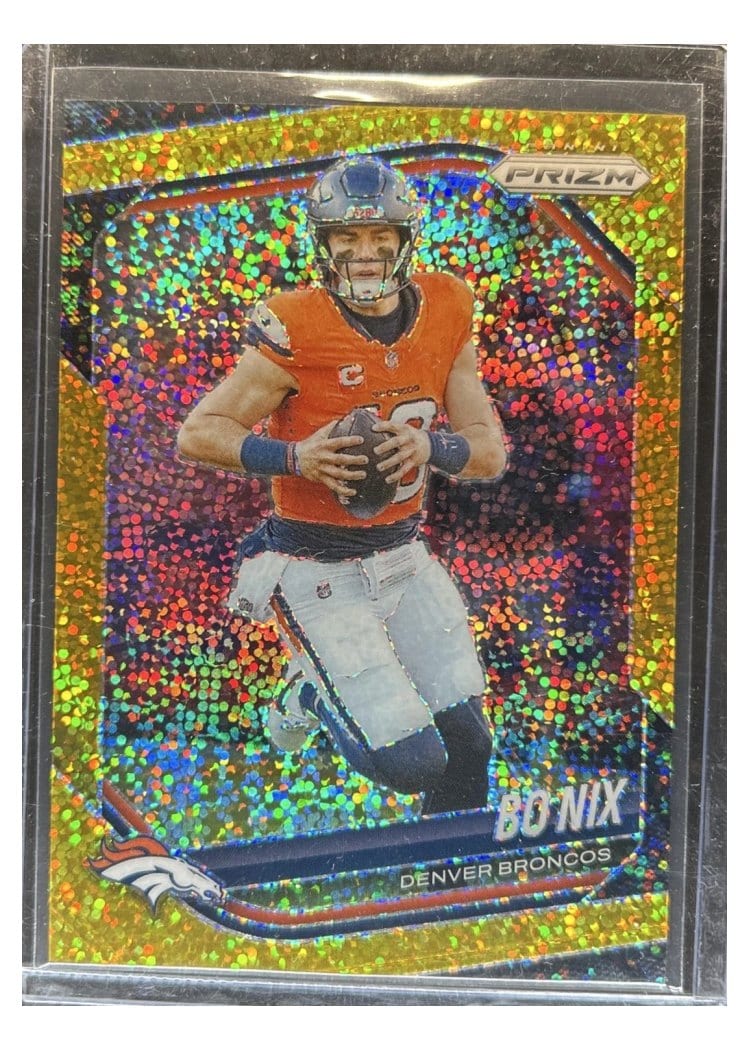 2025 Panini Prizm Base Set Bo Nix #142 card