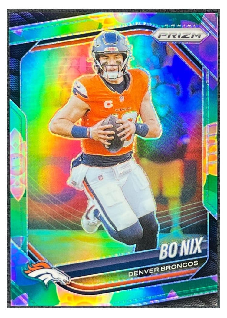 2025 Panini Prizm Base Set Bo Nix #142 card