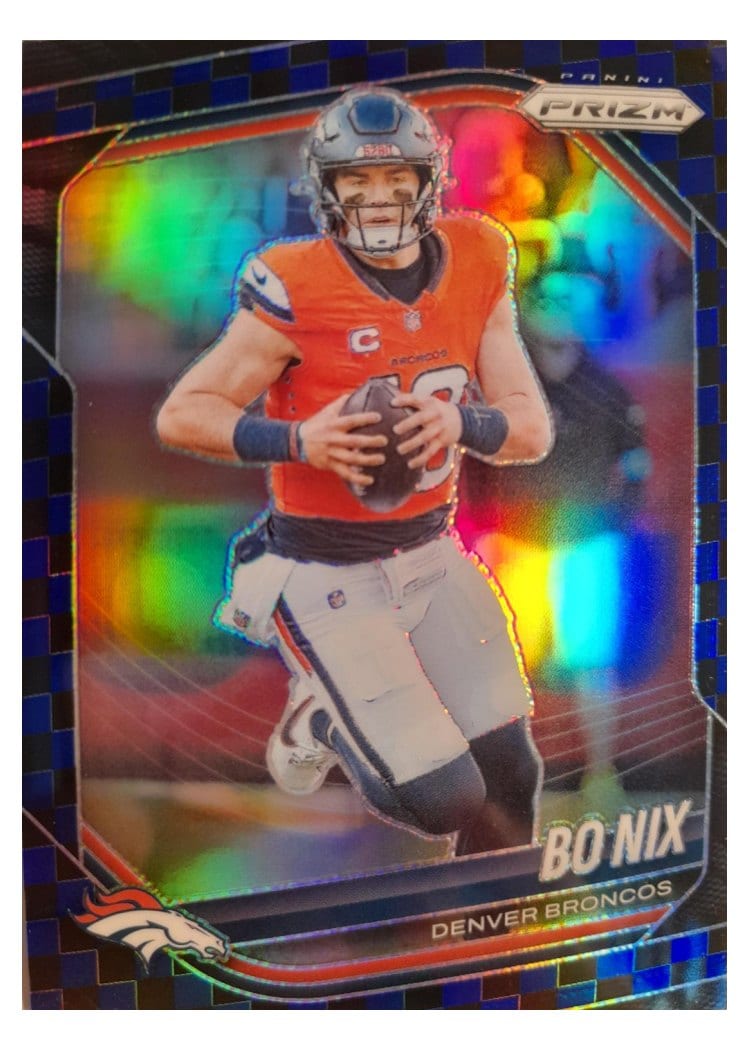 2025 Panini Prizm Base Set Bo Nix #142 card