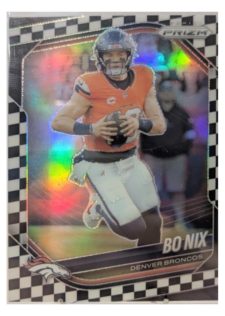 2025 Panini Prizm Base Set Bo Nix #142 card