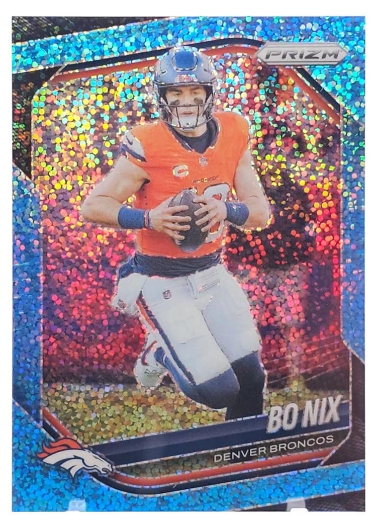 2025 Panini Prizm Base Set Bo Nix #142 card