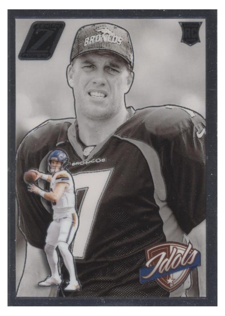 2024 Panini Zenith Idols Bo Nix / John Elway #11 card