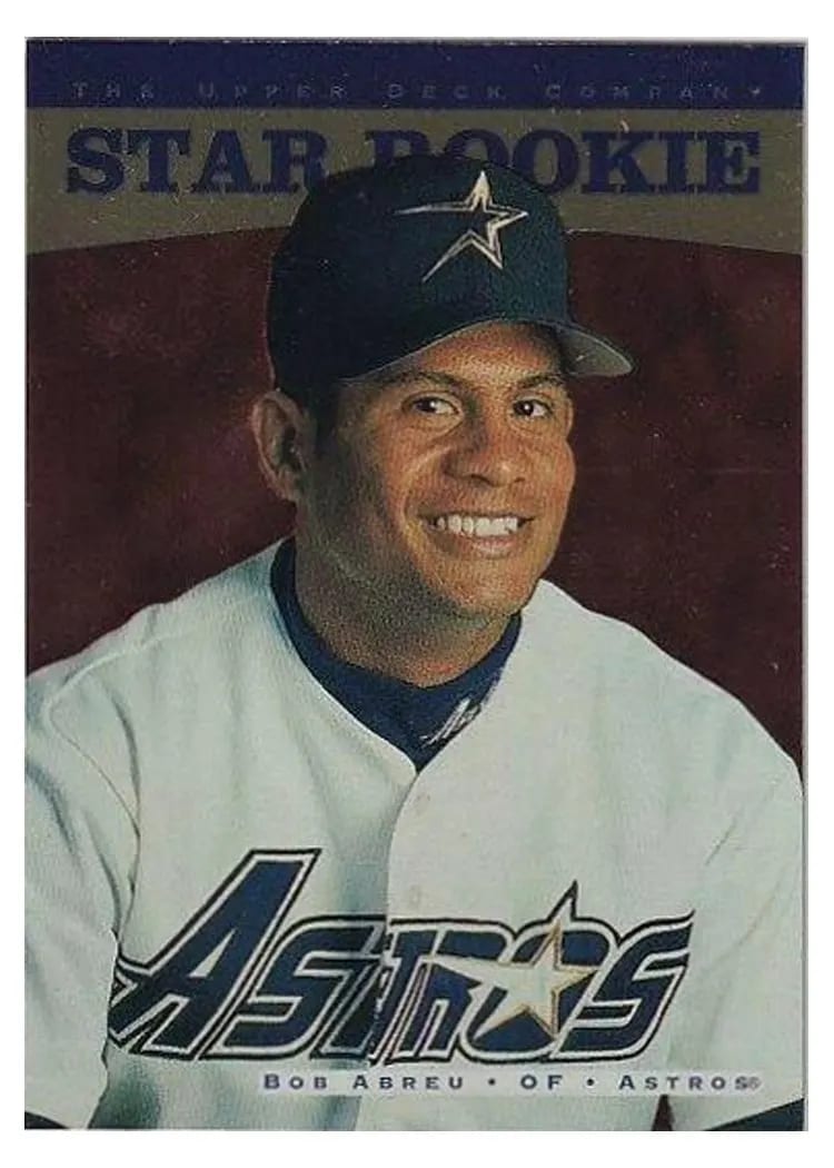 1996 Upper Deck Bob Abreu #258 card
