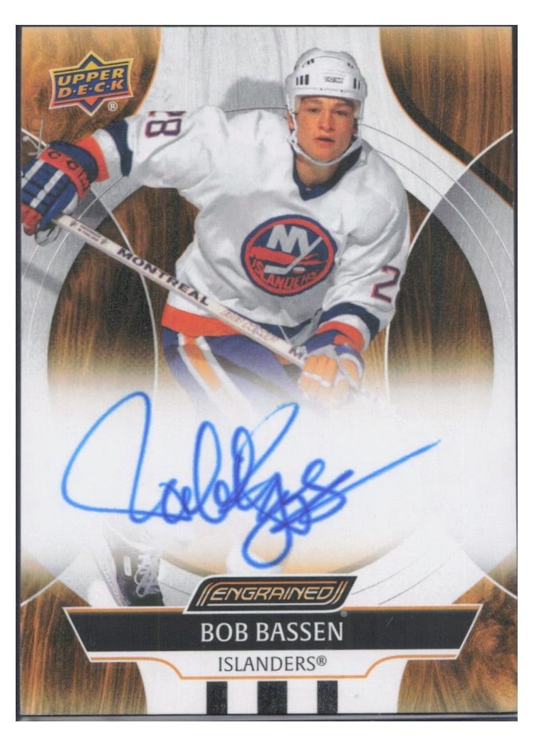 2024-25 Upper Deck Engrained Icons Autos Bob Bassen #CA-BA card