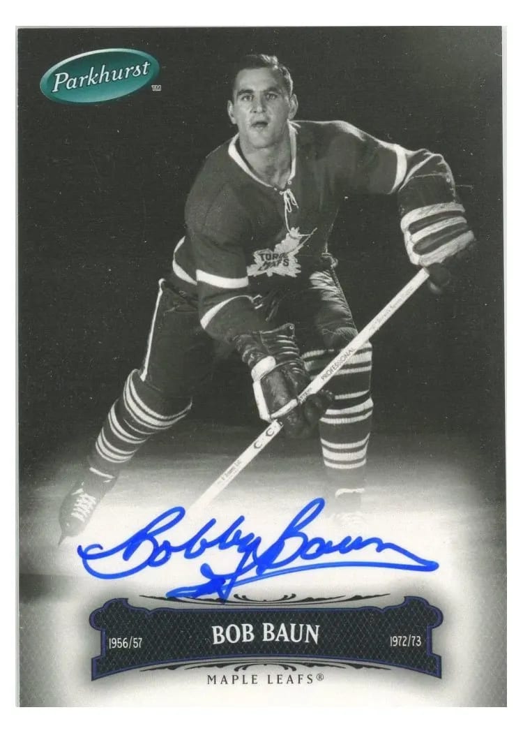 2006 Parkhurst Bob Baun #10 card