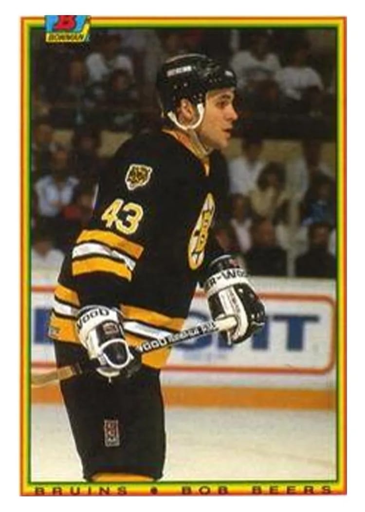 1990 Bowman Bob Beers #34 card