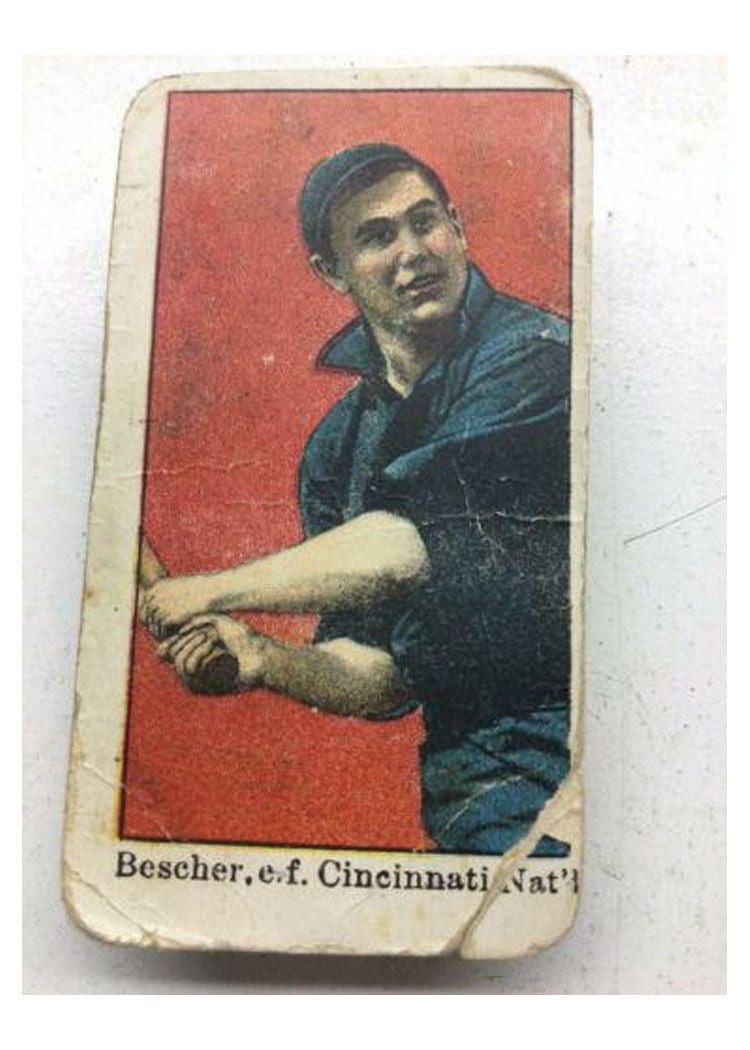 1909 E90-1 American Caramel Bob Bescher card