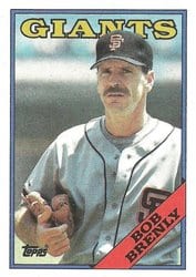 1988 Topps Base Set Bob Brenly #703 card