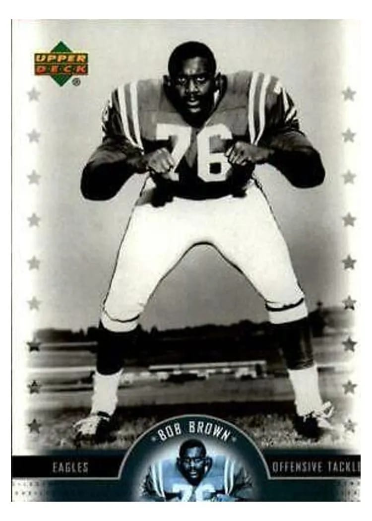2005 Upper Deck Legends Bob Brown #16 card