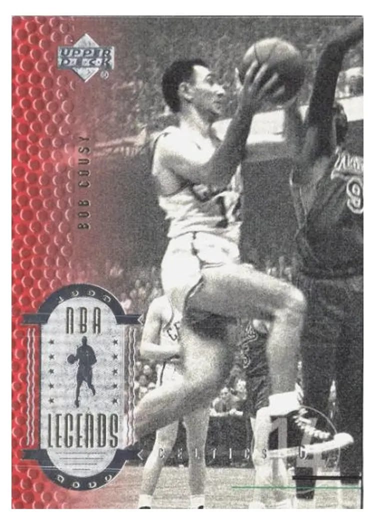1999 Upper Deck Legends Bob Cousy #4 card