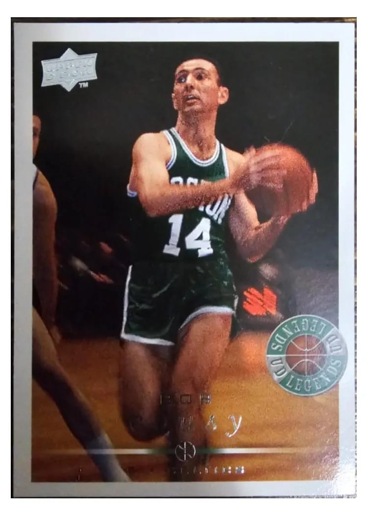 2008 Upper Deck First Edition Bob Cousy #202 card