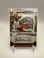 2021-22 Panini Chronicles Hall of Fame Autographs Bob Dandridge #HOF-BOB card