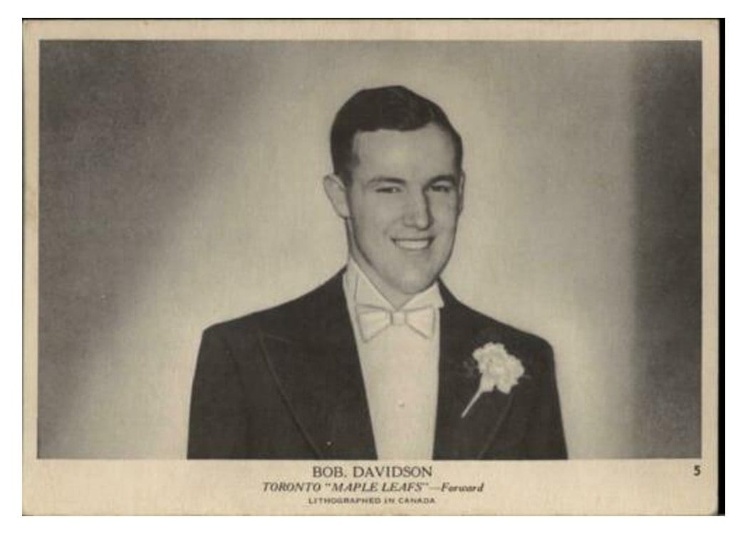 1939 O-Pee-Chee V301-1 Bob Davidson #5 card