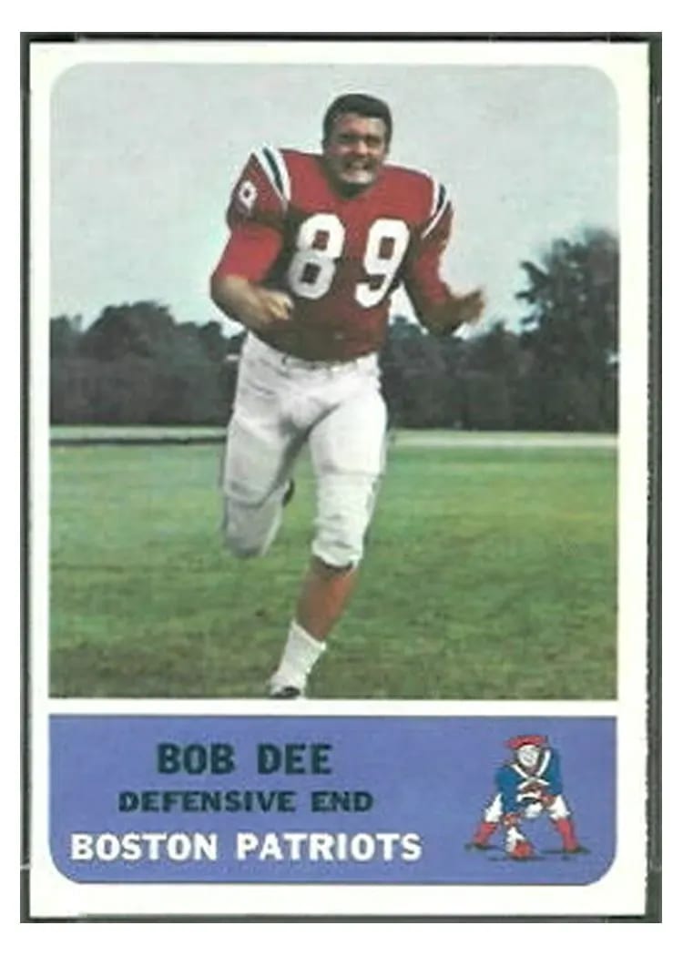 1962 Fleer Bob Dee #8 card