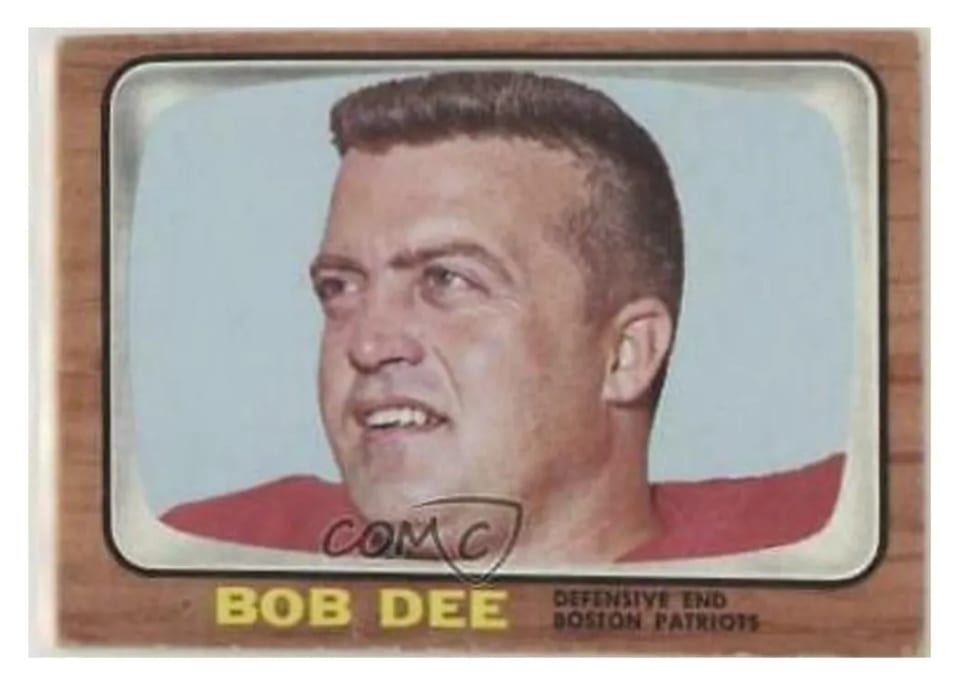 1966 Topps Bob Dee #5 card