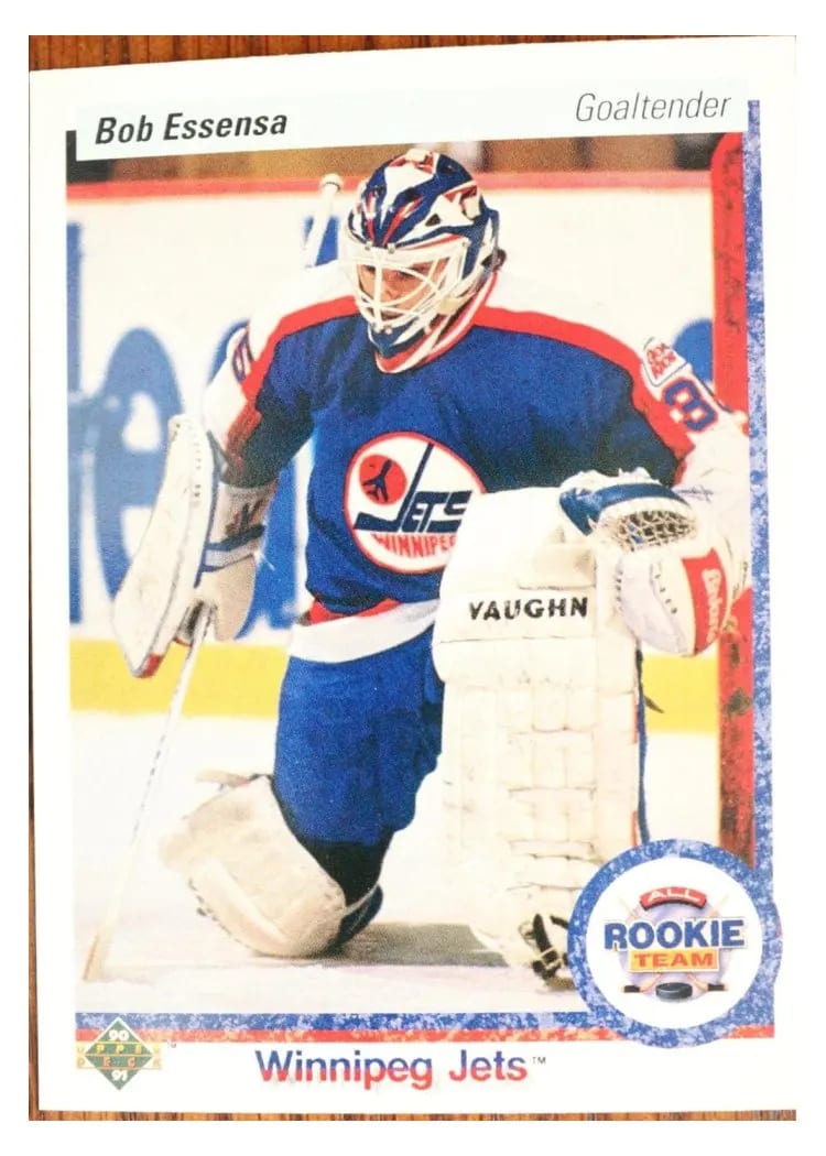 1990 Upper Deck Bob Essensa #337 card