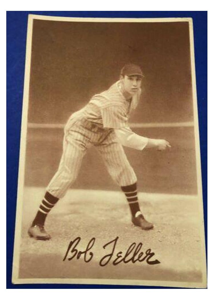 1939 Goudey Premiums R303 B Bob Feller card