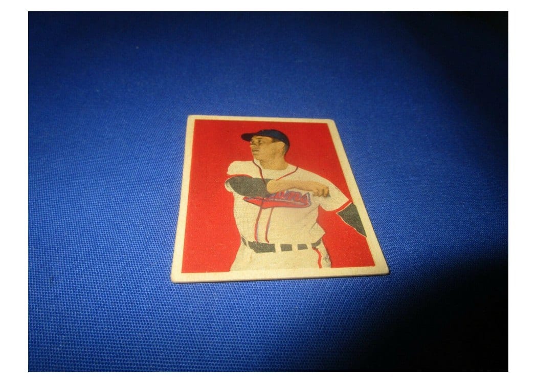1949 Bowman Bob Feller #27 card