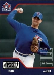2002 Upper Deck 40-Man Base Set Bob File #72 card