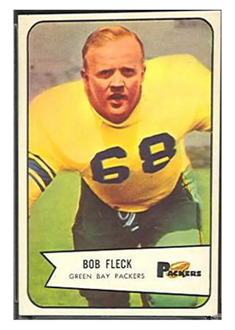 1954 Bowman Bob Fleck #94 card