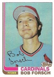 1982 Topps Base Set Bob Forsch #775 card