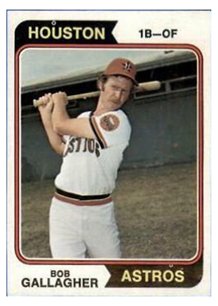 1974 Topps Bob Gallagher #21 card