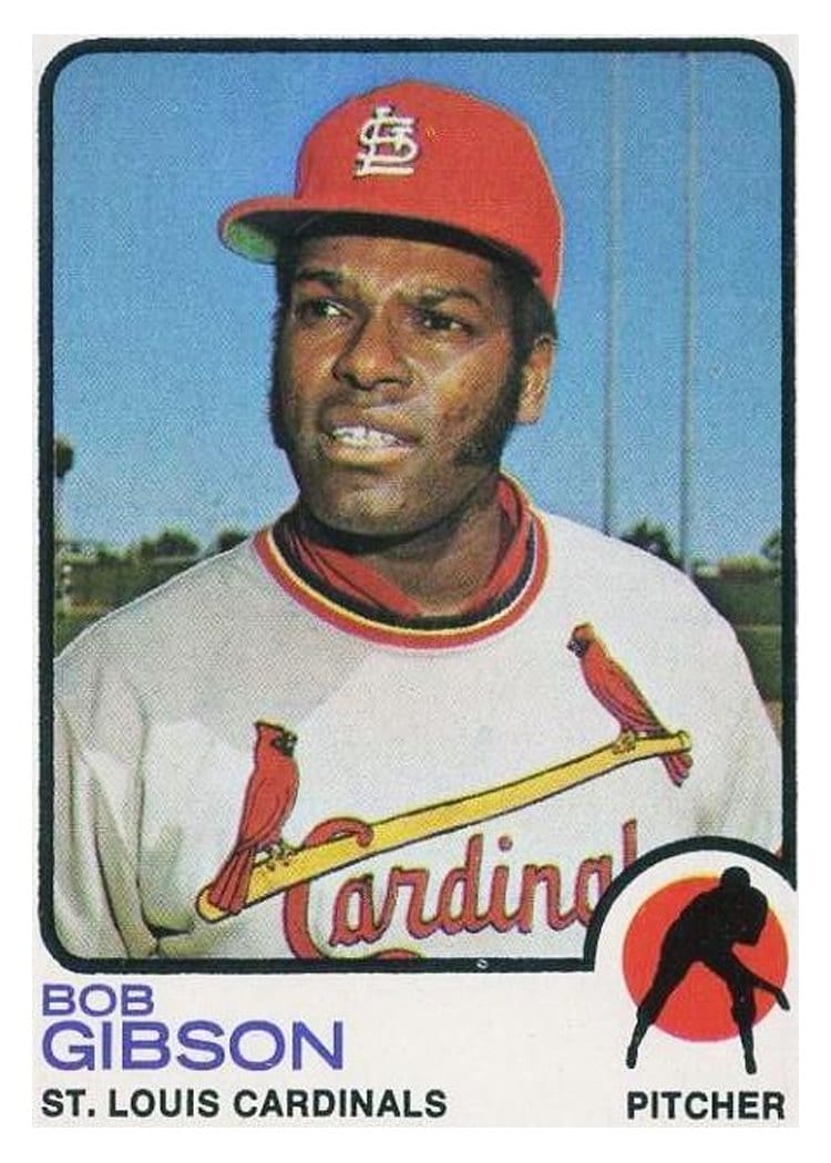 1973 Topps Bob Gibson #190 card