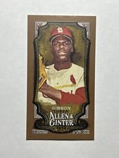 2024 Topps Allen & Ginter Base Set Bob Gibson #193 card