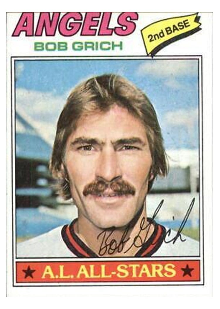 1977 Topps Bob Grich #521 card