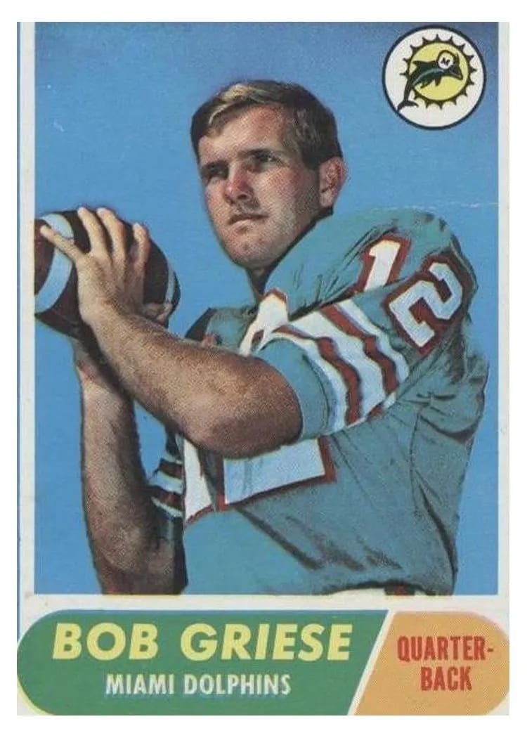Bob Griese, 1968 Topps