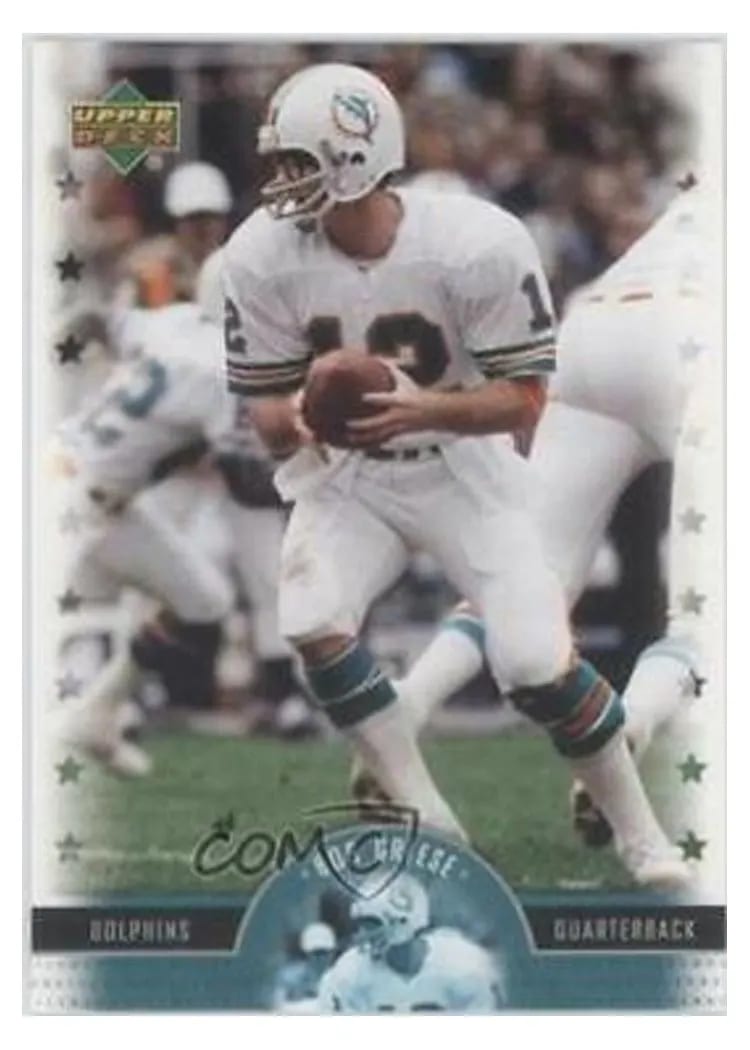 2005 Upper Deck Legends Bob Griese #79 card
