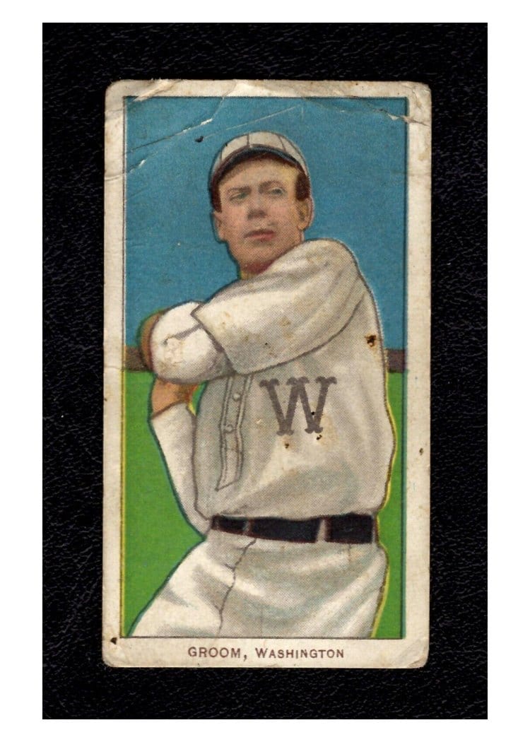 1909 T206 Polar Bear Bob Groom card