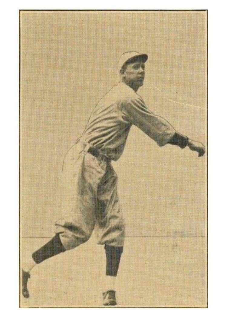 1917 Boston Store Bob Groom #66 card