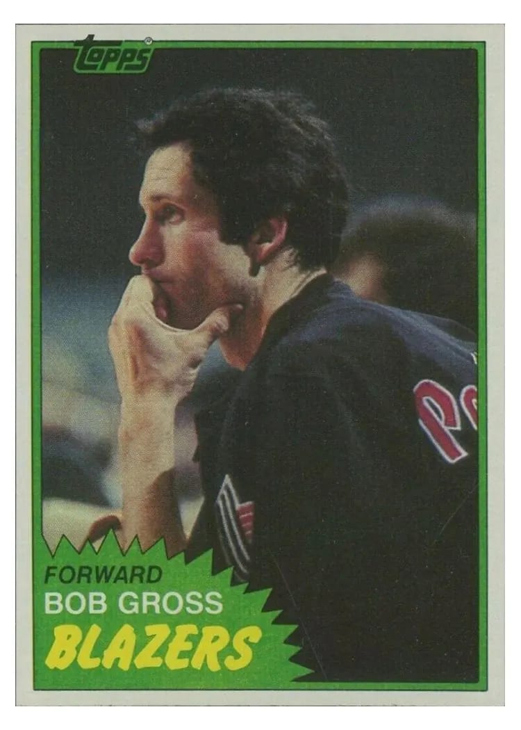 1981 Topps Bob Gross #84 card