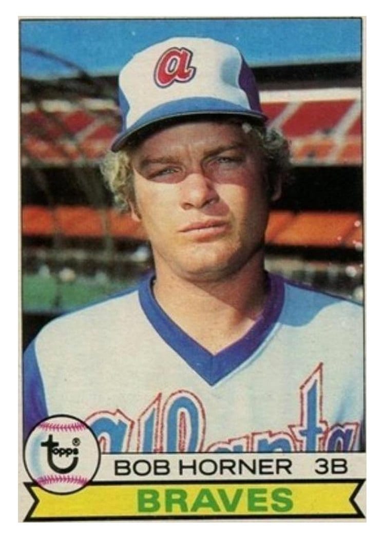 1979 Topps Bob Horner #586 card