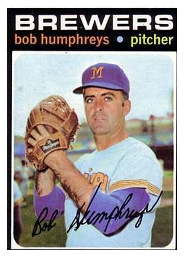 1971 Topps Bob Humphreys #236 card