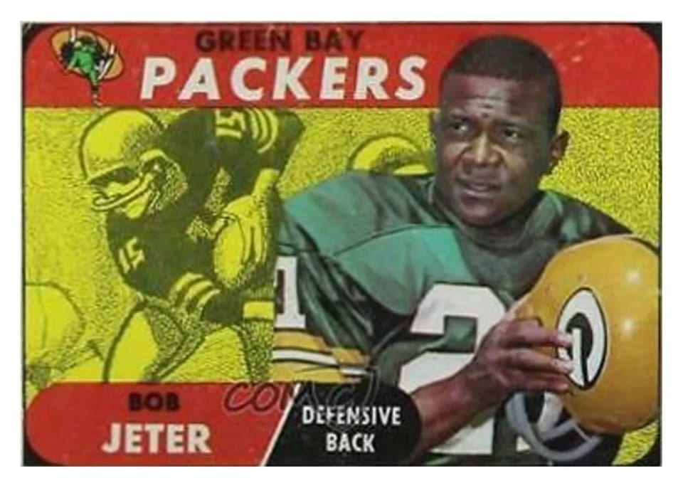 1968 Topps Bob Jeter #52 card