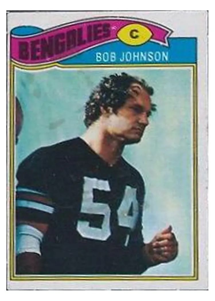 1977 Topps Mexican Bob Johnson #432 card
