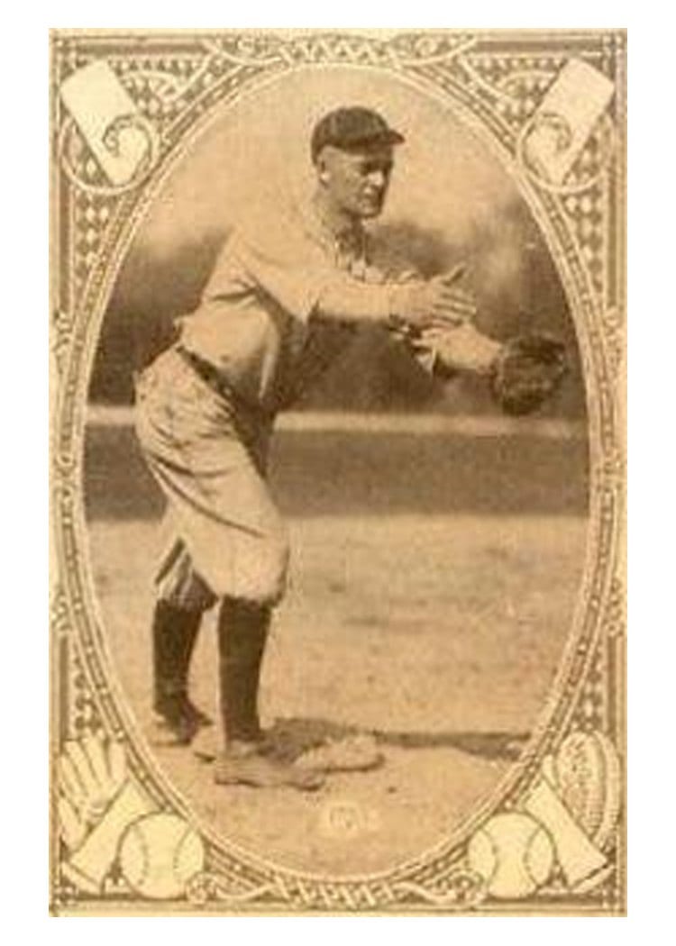 1922 E120 American Caramel Bob Jones card