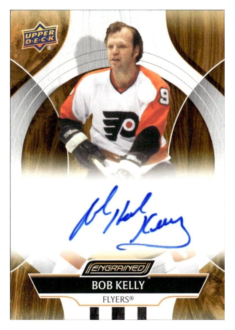 2024-25 Upper Deck Engrained Icons Autos Bob Kelly #CA-BK card