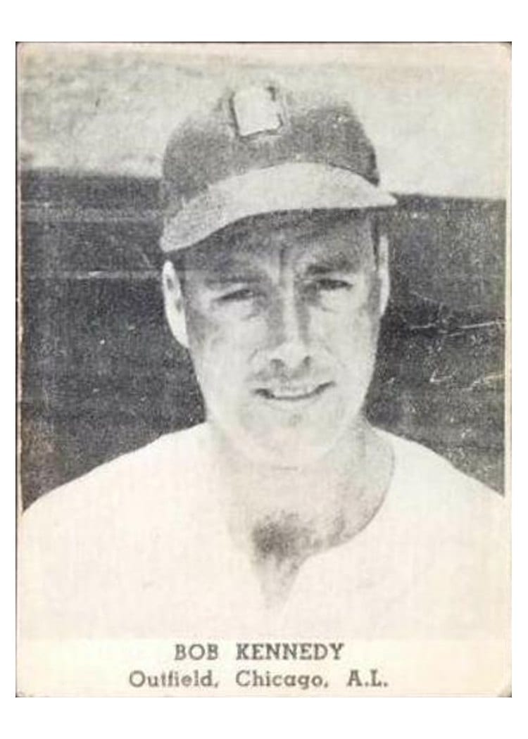 1947 Tip Top Bread Bob Kennedy card