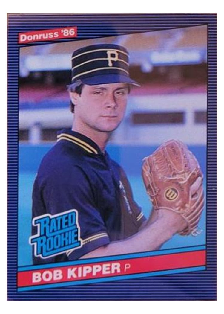 1986 Donruss Bob Kipper #44 card