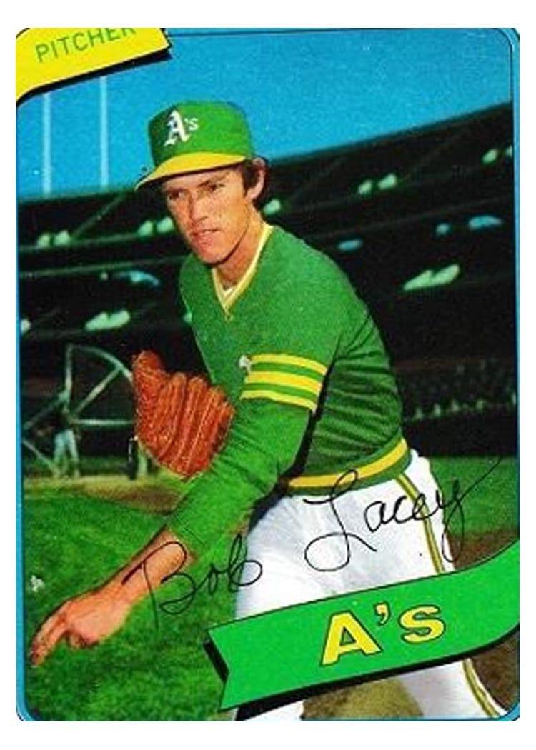 1980 Topps Bob Lacey #316 card
