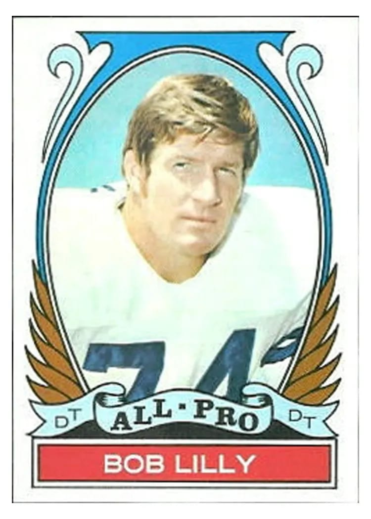 1972 Topps Bob Lilly All Pro #280 card