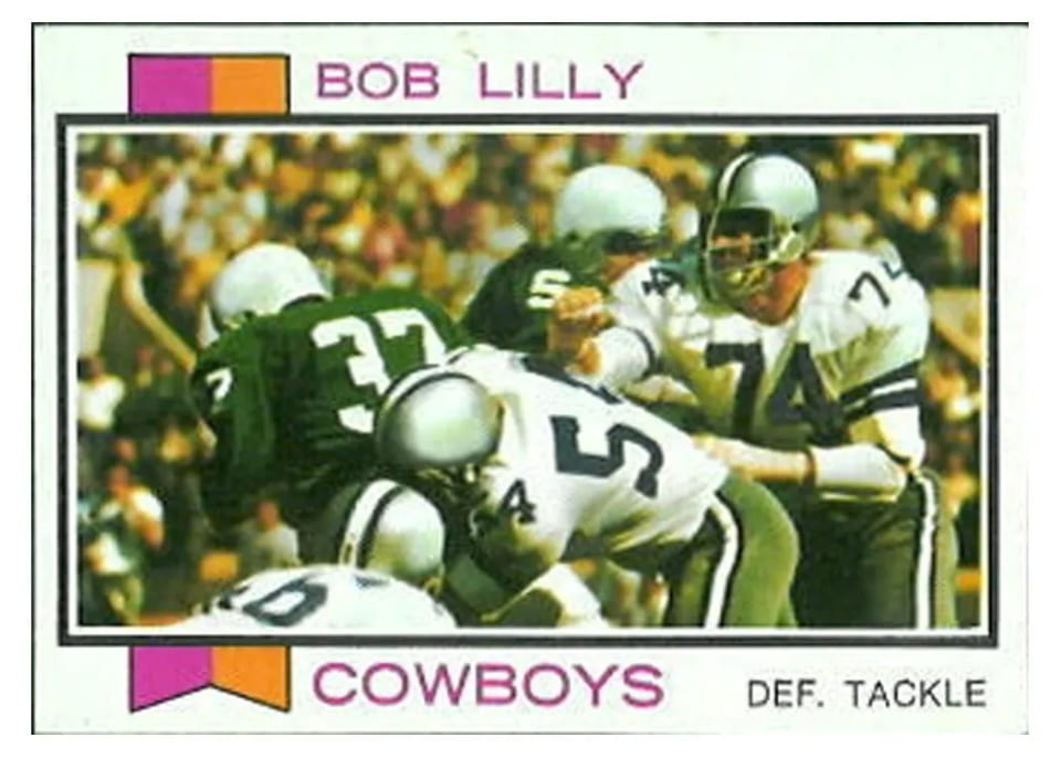 1973 Topps Bob Lilly #450 card